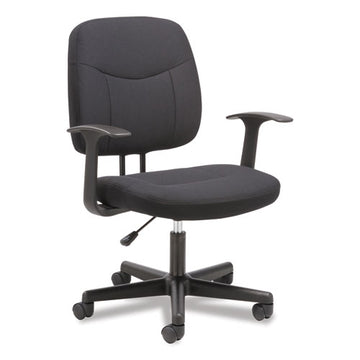 Sadie™ 4-oh-two Mid-back Task Chair With Arms, Supports Up To 250 Lb, 15.94" To 20.67" Seat Height, Black freeshipping - TVN Wholesale